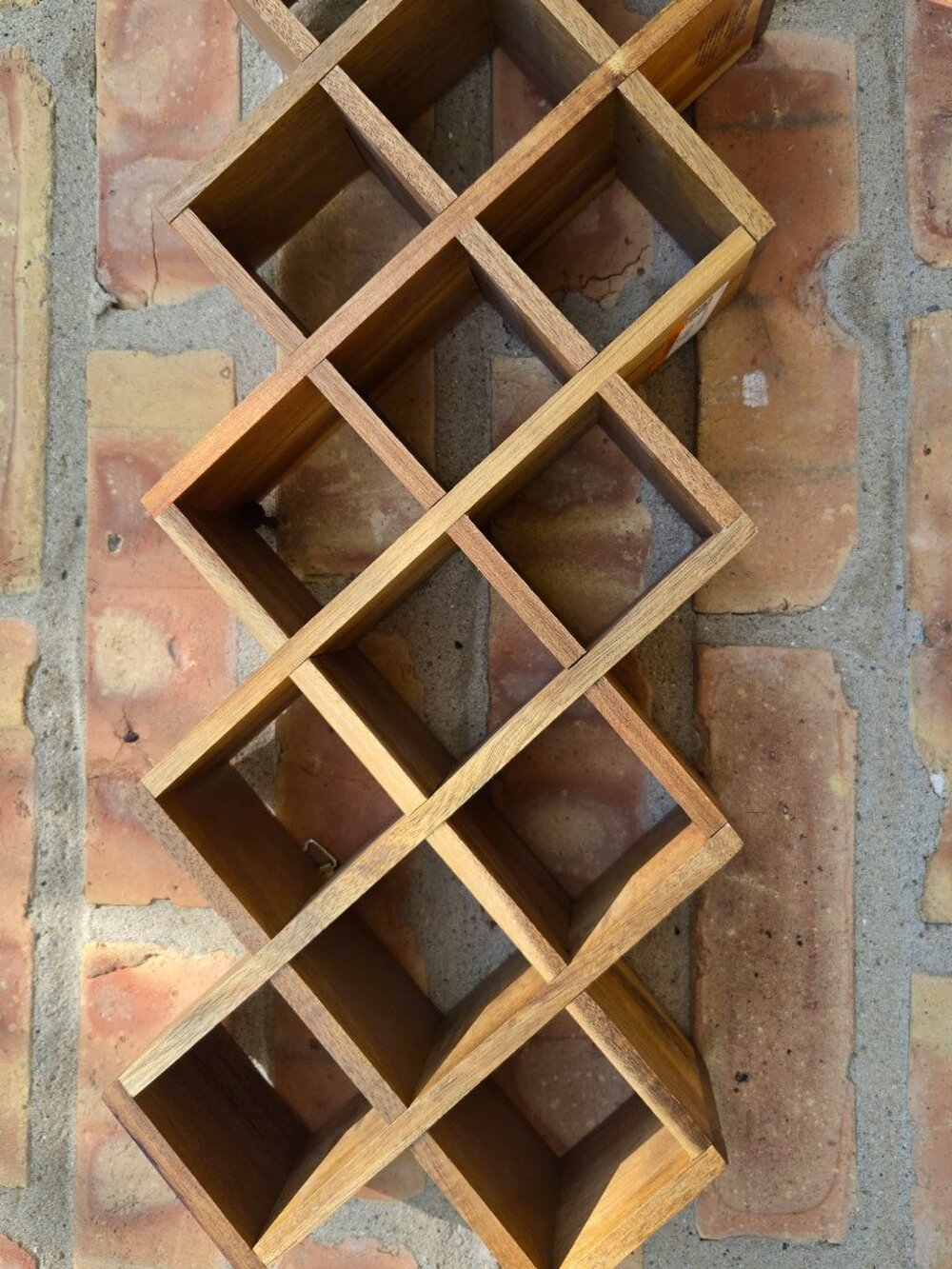 Kamenstein Wooden Spice Wall Rack